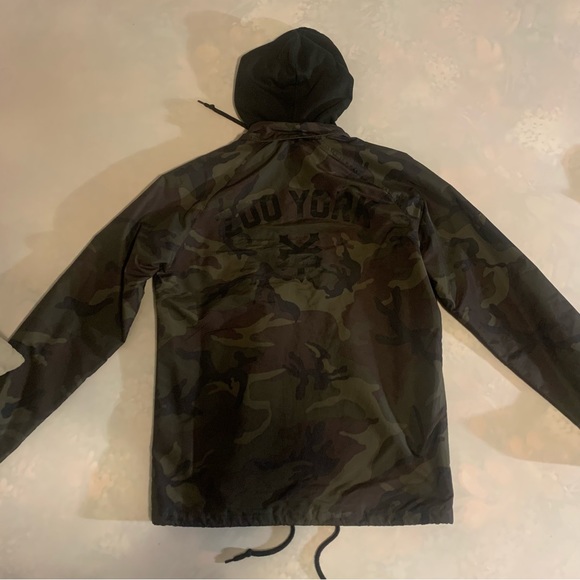 Zoo York Unisex Coach Jacket Small Camo Great Condition - Picture 2 of 7